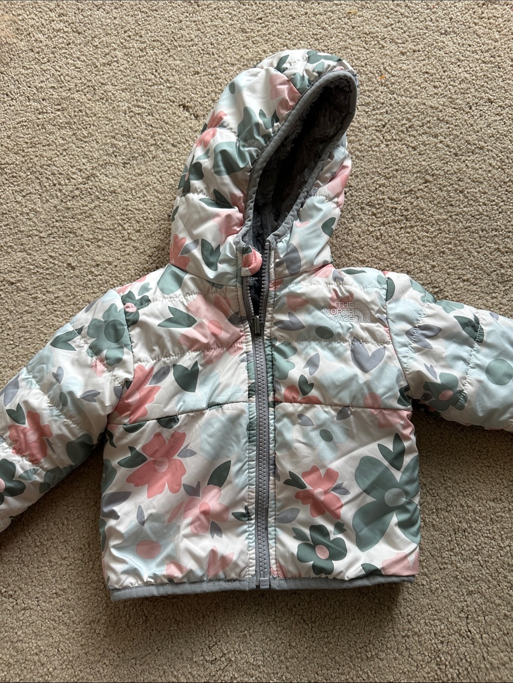 The North face fleece lined jacket